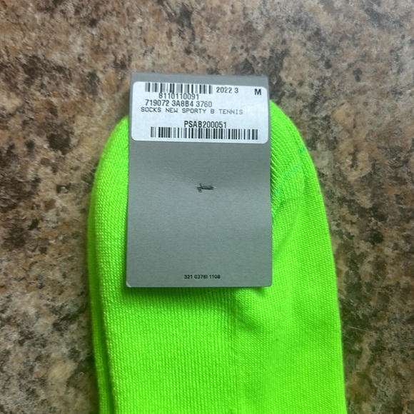 Balenciaga lime green socks UNISEX - Picture 5 of 5